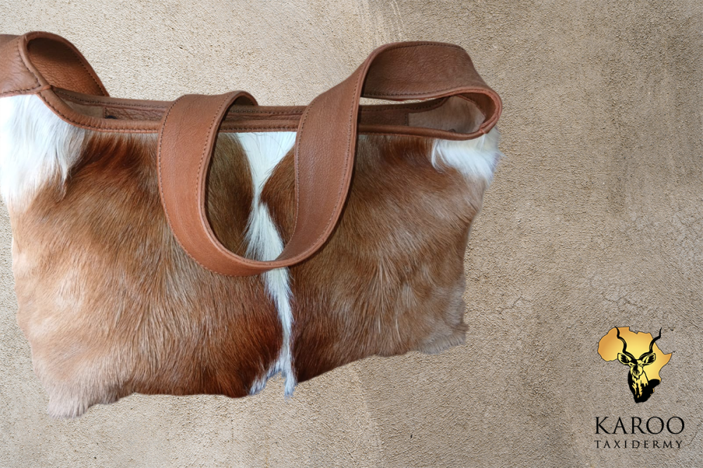 Bente Springbok Hide Handbag
