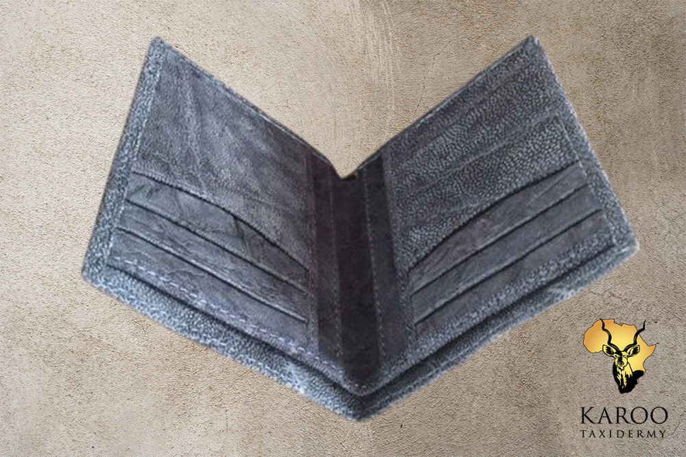 Elephant leather Mens Card Wallet