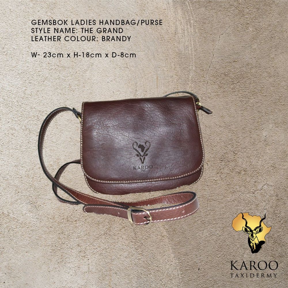The Grand &ndash; Gemsbok-Leather Ladies&rsquo; Handbag