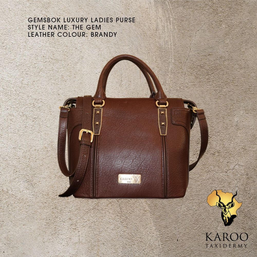 The Gem &ndash; Luxury Gemsbok-Leather Ladies&rsquo; Handbag