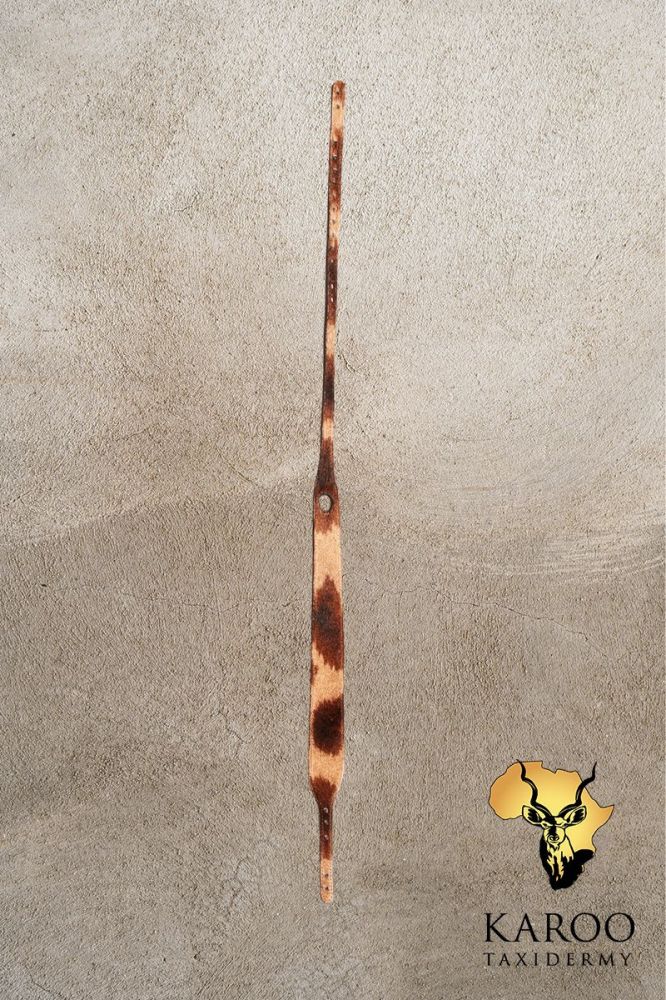 Giraffe Hide rifle Strap