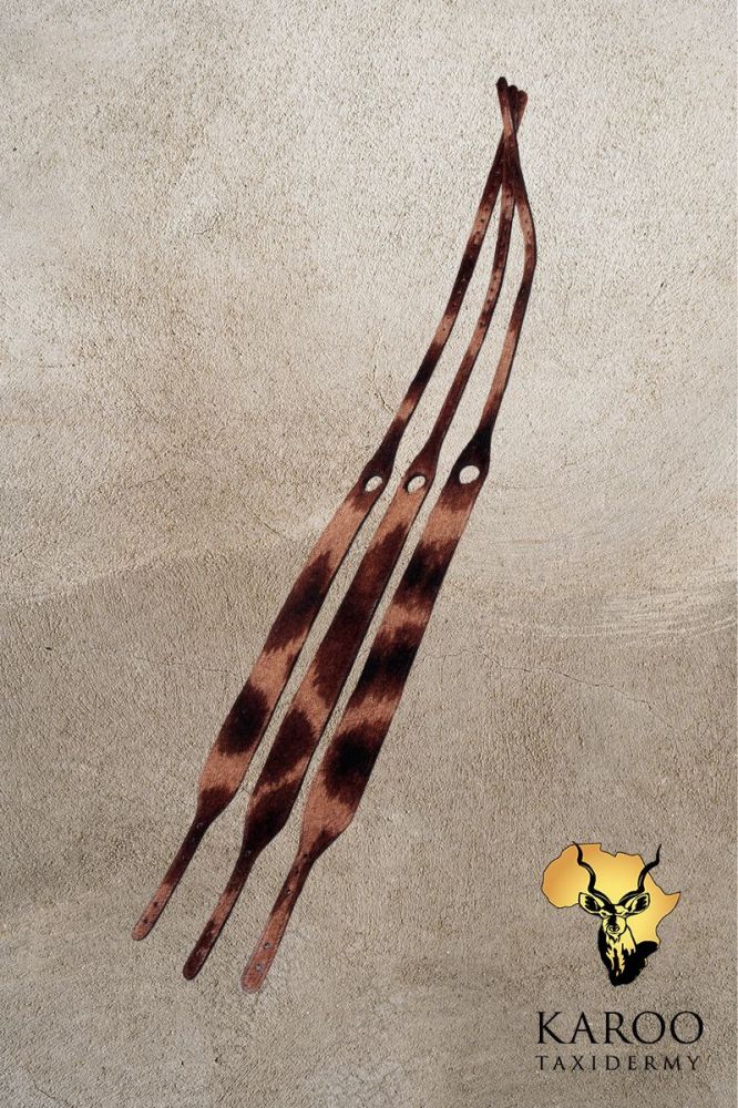Giraffe Hide Rifle Straps